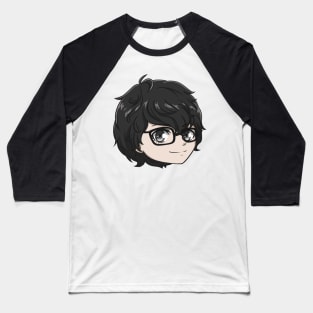 Akiren/Joker Chibi Head Baseball T-Shirt